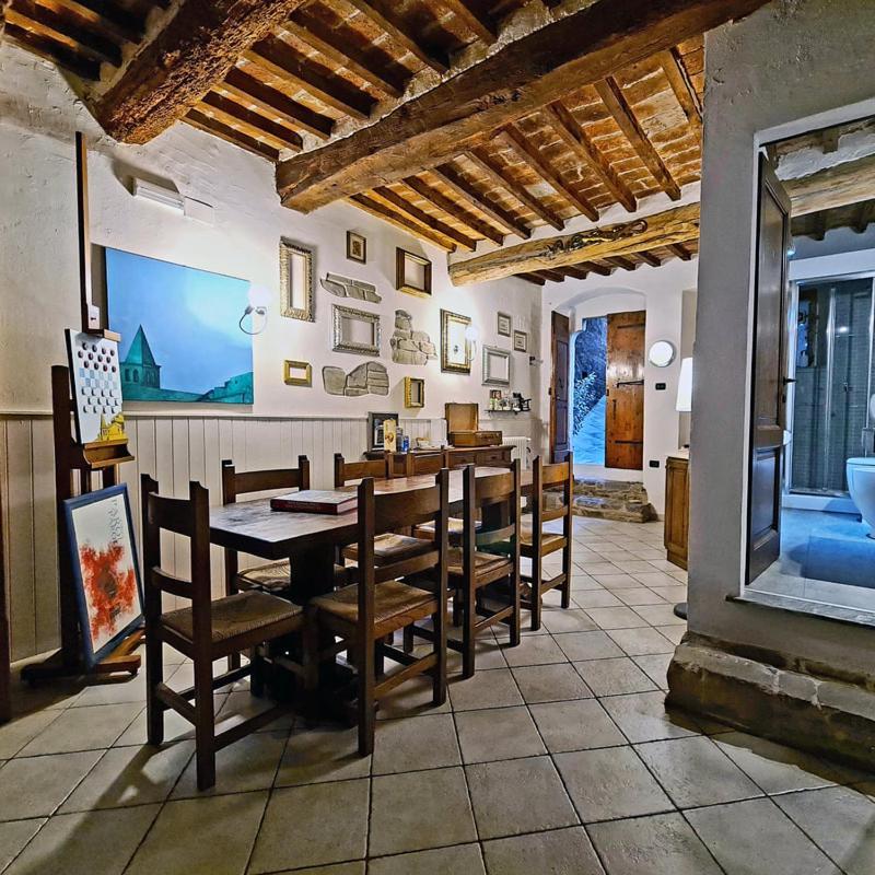 Nero Gioconda Hotel Anghiari Bagian luar foto
