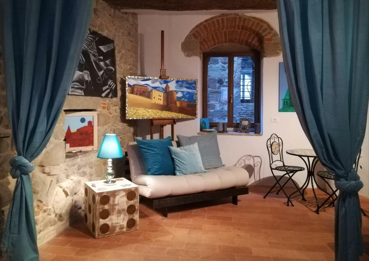 Nero Gioconda Hotel Anghiari Bagian luar foto