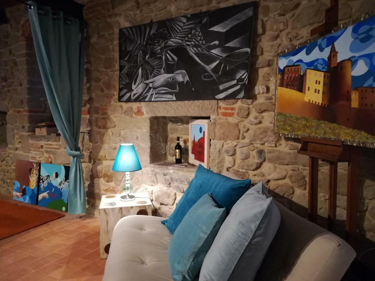 Nero Gioconda Hotel Anghiari Bagian luar foto